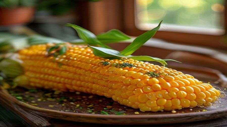 Step 1 — Char the corn