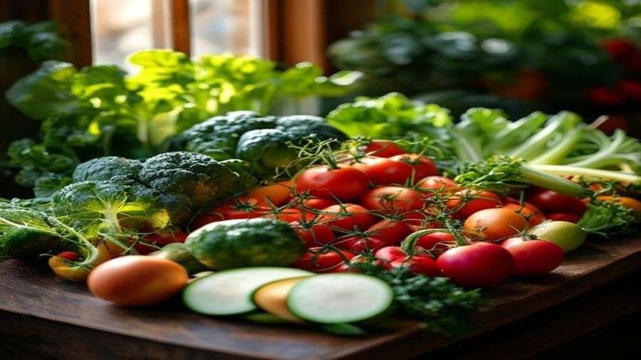 Step 1 — Start the dense vegetables